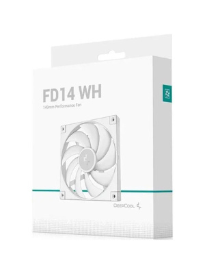 ���������� DEEPCOOL FD14 WH 140x140x25�� (PWM, �����, 400-1650��/���) Color BOX