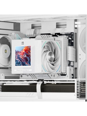 ����� Thermalright Phantom Spirit 120 Vision Snow LGA115X/1200/1700/1851/AM4/AM5 (Dual Tower, 2x120mm ARGB PWM Fan, ������ ���������, 7 ����. ������ 6��) / TRPS120VSNOW