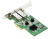 Сетевой адаптер PCIEX4 DUALPORT 1G LRES2027PF-2SFP LR-LINK Сетевой адаптер PCIEX4 DUALPORT 1G LRES2027PF-2SFP LR-LINK