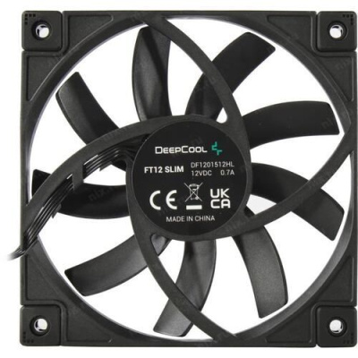���������� ��� ������� Deepcool FT12 SLIM (120mm, 500-1850rpm, 23,2 ��, PWM 4-pin, black) (R-FT12SLIM-BKWPN1-G)