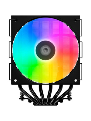 ����� ID-COOLING FROZN A620 PRO XE ARGB BLACK LGA1954/1851/1700/1200/115X/AM5/AM4 (8��/���, TDP 260W, PWM, ������, 6 ����.������ + ������ ����, DUAL ARGB FAN 120mm) RET