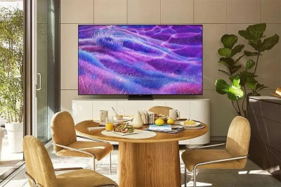 ��������� 50" Samsung QE50QN80FAUXRU Neo QLED, 4K Ultra HD, ������ �����, ����� ��, Tizen OS