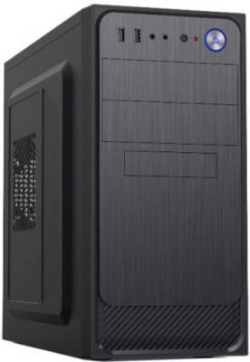 ������ Foxline Forza mATX FZ-015-SX450R-U32, 450W, 2xUSB2.0, Black, w/o FAN, 12 cm fan PSU, power cord