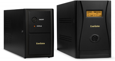 ��� ExeGate SpecialPro Smart LLB-2200.LCD.AVR.1SH.2C13.RJ.USB 2200VA/1300W,LCD,AVR,1�Schuko+2�C13,RJ45/11,USB, ������������� ������, Black