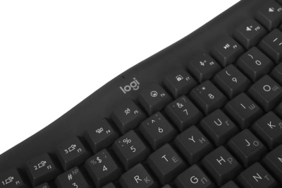 ���������� Logitech Wave Keys ���������� USB ������������ BT/Radio slim Ergo LED (��������� ��� ��������) (920-012319)
