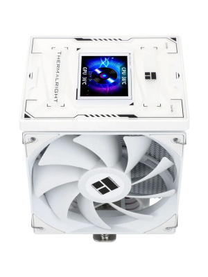 ����� Thermalright Burst Assassin 120 Vision White LGA115X/1200/1700/1851 (2x120mm PWM Fan, ������ ���������, 6 ����. ������ 6��) / TRBA120VW