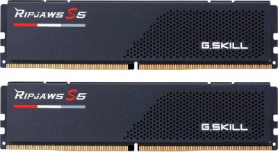 ������ ������ 64GB (2x32GB) G.SKILL RIPJAWS S5, DDR5, 6000MHz CL36 (36-36-36-96) 1.35V / F5-6000J3636F32GX2-RS5K / Black