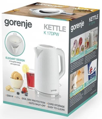 ������ ������������� Gorenje K17DPW 1.7�. 2200�� �����/����������� ������: ������/�������
