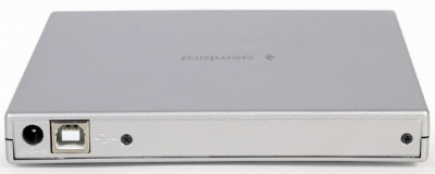 ������� ���������� ������ Gembird DVD-USB-02 Silver RTL DVD-RW, �������, USB 2.0, �������� ������ CD: 24x, DVD: 8x, �����������