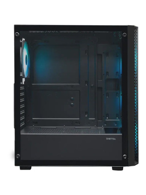 ������ XASTRA A311 4ARGB-C6 Black ATX/Mesh/ full-size TG / 4x120mm FC120 ARGB PWM fans/Argb+PWM HUB 6port/ A311-4FC12A-C6