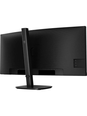 ������� 34" Philips 34B2N3500C Curved 3440x1440, WLED, 21:9, VA, 350cd, 4ms, 3500:1, 178/178, 2*HDMI, DP, 4x USB 3.2, USB-C(90W), SmartKVM, RJ45, 120Hz, Tilt, Height, Swivel, Sptak, Internal, VESA, Black, 3y