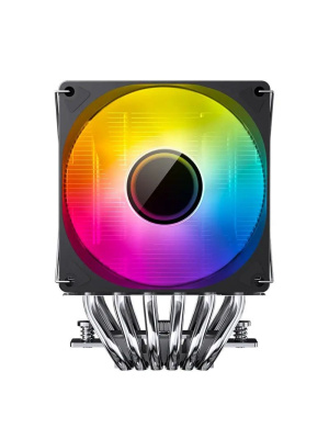 ����� JONSBO CR-1400 DV2 Black LGA1700/1200/115X/AM5/AM4 (TDP 220W, PWM, 92mm ARGB Fan*2, 6 �������� ������, 4-pin) Retail