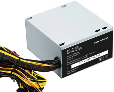 ���� ������� KingPrice ATX 600W KPPSU600, 600�� ,120�� ,�����, KPPSU600V3 OEM
