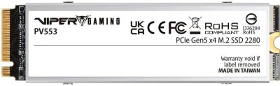 SSD ������� ���� M.2 2280 2TB GEN5 PV553P2TBM28H PATRIOT