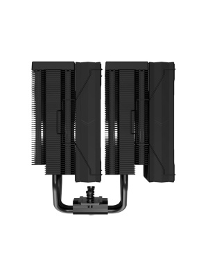 ����� ��� ���������� SAMA A60B (265W, 4-pin PWM, 156.5mm, 6x6mm, 2x120mm, 78CFM, 29dBA, 2200RPM, S: 1851/1700/1200/115X, AM5/AM4, black)
