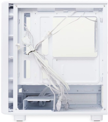 ������ �� ��� ����� ������� HSPD M310, Mesh Mini-tower, White, M310-TGWH-ARGB