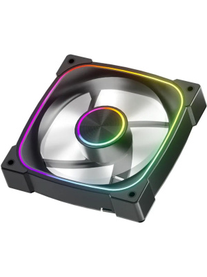 ���������� 1STPLAYER FN7R Black / 120mm ARGB 3pin 5V PWM 4pin 12V 600-1800rpm 38.39cfm 31.28dBA / FN7R-BK / BULK