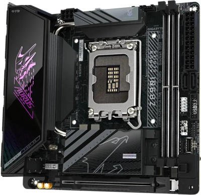 ����������� ����� Gigabyte Z890I AORUS ULTRA, Socket-1851, Intel Z890, mini-ITX, Ret