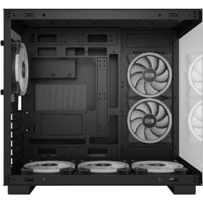 ������ �� ��� �� Case PCCooler C3 T500 ARGB BK, Midi-Tower, TG, 6x120mm ARGB, 1xUSB-C 3.1 + 2xUSB-A 3.0, ATX, mATX, mITX Black
