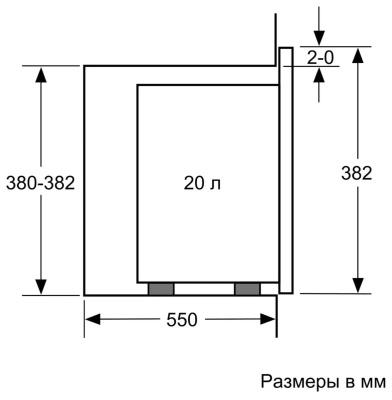 ������������ ������������� ���� Bosch BFL524MW0