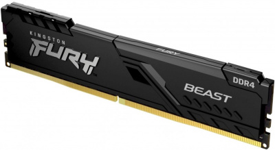 ����������� ������ 8Gb Kingston Fury Beast Black DDR4 3200MHz (KF432C16BB/8)(retail)