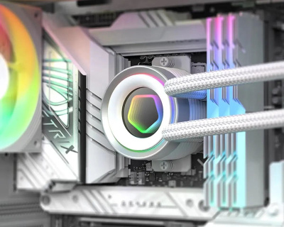 ������� �������� ���������� ID-Cooling FX360 Infinity ARGB WHITE Ret (FX360 INF WHITE)