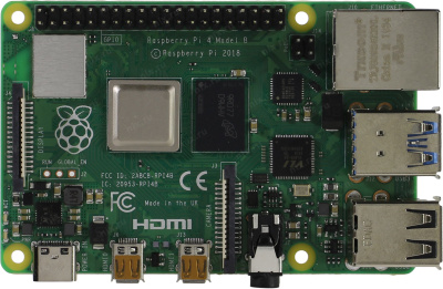 �� ���� Raspberry Pi 4 Model B BCM2711 (1.5) 4Gb CR noOS GbitEth WiFi BT (RA545)