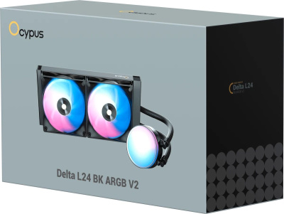 ������� �������� ���������� Ocypus Delta L24 BK ARGB V2 Black 280W (Delta-L24-BK2AAWNN02X-GL)