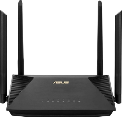 Wi-Fi ������ Asus RT-AX1800U, Wi-Fi 6, AX1800, 2.4/5���, 3 LAN, 1xUSB, ������