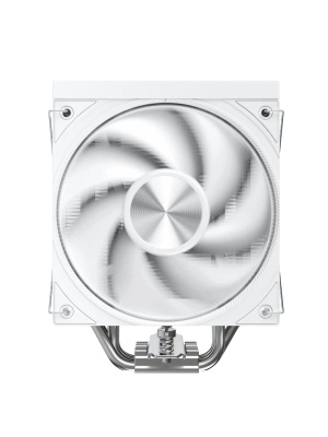����� 1STPLAYER FROST BITE FB12-5 White / 5HPx6mm, single tower, 220W TDP, 1x120mm fan, 800-2300 RPM, 70.15 CFM, 34.8 dBA / FB12-5-WH