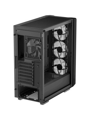 ������ Deepcool CC560 MESH V2 ��� ��, ������� ���� (���������� ������), 3x120�� ARGB LED ���������� ������� � 1x120�� ARGB LED ���������� �����, ������, ATX