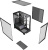 Корпус ПК HSPD F550-TGBK, Midi-Tower, без БП, Black Корпус ПК HSPD F550-TGBK, Midi-Tower, без БП, Black
