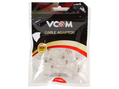 VCOM VNA2200 ��������� RJ-45 ��� UTP ������ 5 ���. (20 ��. � ��-��), �������	