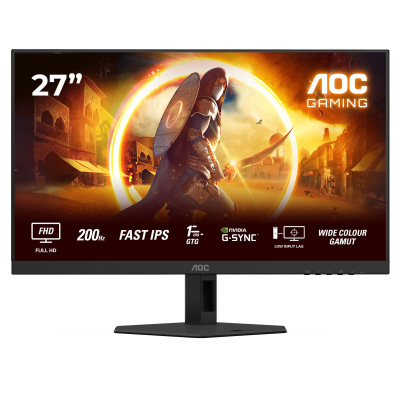 ������� 27" AOC 27G4HRE 1920x1080 IPS 200Hz 0.5ms Black