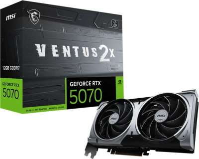 ���������� MSI NVIDIA GeForce RTX 5070 12Gb (RTX 5070 12G VENTUS 2X)