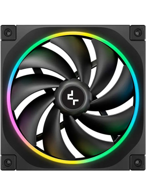 ���������� DEEPCOOL FL14R-3 IN 1 140x140x25�� REVERSE (PWM, ARGB, ������, 500-1700��/���) Color BOX