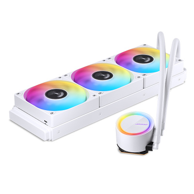 �������� �������� ���������� JONSBO TG-360 ARGB White LGA 2011/1700/1200/115X/AM5/AM4 (TDP 300W, ARGB FAN and PUMP, PWM, TRIPLE FAN 120mm, �����) RET