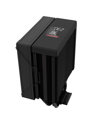 ����� ZALMAN CNPS9X ECO DS, 120mm FAN, 4 HEAT PIPES, 4-PIN PWM, 600-2100 RPM, 31.4 DBA MAX, HYDRO BEARING, ARGB TOP COVER, LIVE CPU TEMPERATURE DISPLAY, FULL SOCKET SUPPORT