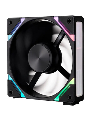 �������� ������������ (3 ��.) 1STPLAYER XF7R Black / 120mm Reverse ARGB 3pin 5V PWM 4pin 12V 600-2000rpm 56.8cfm 33.12dBA / XF7R-BK-3IN1