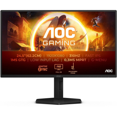 ������� 25" AOC 25G4SXU IPS 1920x1080, 310Hz, 1ms, Black