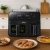 Аэрогриль Kitfort КТ-8148 9л 2700Вт черный Аэрогриль Kitfort КТ-8148 9л 2700Вт черный