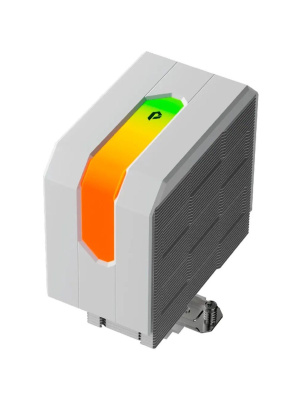 ����� upHere UP1TC6 White / 6HPx6mm, 250W TDP, single tower, 1x120mm fan, 600-1650RPM, 68 CFM, 25dBA, ARGB cover / UP1TC6