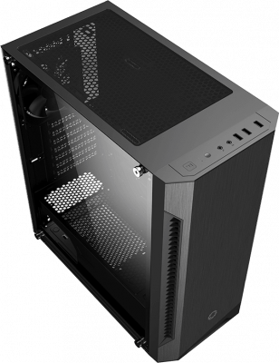 ������ GameMax Fortress TG ATX, mATX, Mini-ITX, Midi-Tower, ��� ��, � �����, 2xUSB 2.0, USB 3.0, Audio