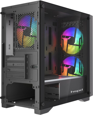 ������ HSPD M334-TGBK-ARGB Black