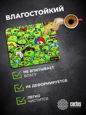 ������ ��� ���� Cactus Frogs 300x250x3�� (CS-MPC-D09M)