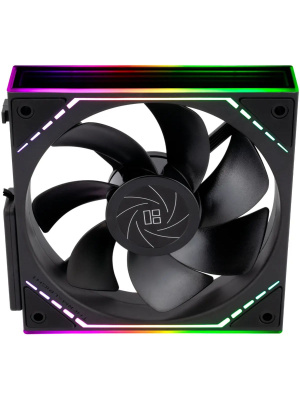 ����� ��� ������� Thermalright TL-M12QR Reverse (124x120x25mm, 4-pin PWM, ARGB, 47.6CFM, 23.2dBA, 1500RPM, Black)