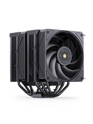 ����� JONSBO HX6280 Black LGA1851/1700/1200/115X/AM5/AM4 (TDP 280W, PWM, 130mm Black Fan*1, 120mm Black Fan*1, 6 �������� ������, ������ ����, ������, 4-pin) Retail