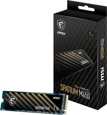 ���������� SSD 1TB MSI Spatium M450 V1 (S78-440L0M0-P83)