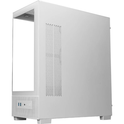 ������ XASTRA Q500-0F White ATX/Aquarium/Screewless/no fans/ Q500-0F-WH