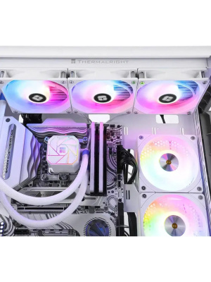������� �������� ���������� Thermalright Aqua Elite 360 White V3 / 3x120mm ARGB PWM Fans / TRAE360V3W